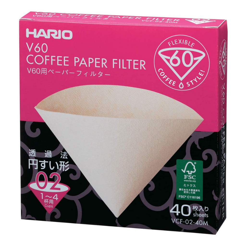 HARIO V60-02 (40 PACK) - Hale Coffee Co.